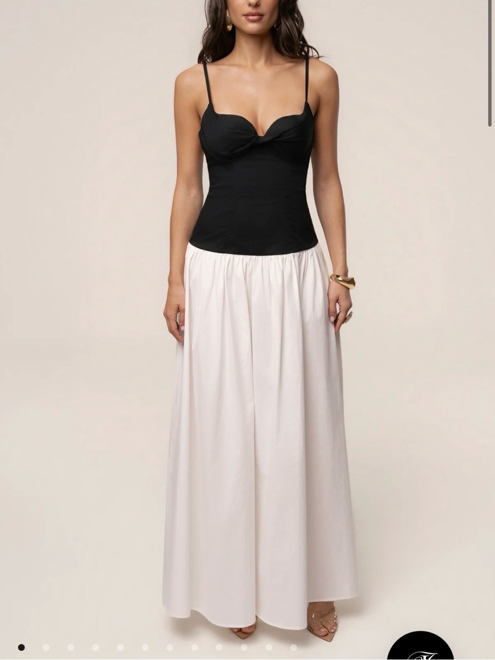 JLUXLABEL Black Forever Flare Maxi Dress